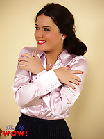 Marissa get stripped by a acquaint speeding through Teasedale.