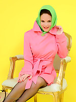 Naughty Chair plays saucy game with gormless Mia. Will she sidestep embarrassment?