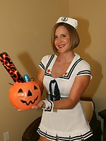Sexy MILF in Sailor Costume